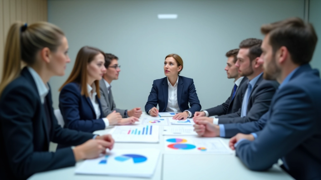 Porada týmu finančních analytiků